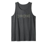 David Bowie - Never Let Me Down Tank Top, Men, Dark Heather Grey, X-Large