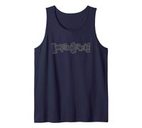 David Bowie - Never Let Me Down Tank Top, Men, Navy Blue, X-Large