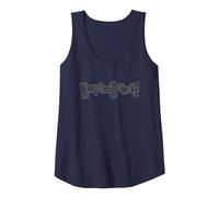David Bowie - Never Let Me Down Tank Top, Women, Navy Blue, X-Large