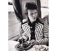 David Bowie on British Rail, 1973 - Miniature Poster/Book Clipping