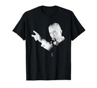 David Bowie On Stage 1976 T-Shirt, Men, Black, Medium