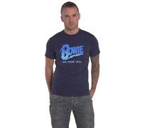 David Bowie On Tour 1974 T Shirt - L