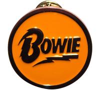 David Bowie Pin Circle Logo Badge in Bronze David Bowie Bronze