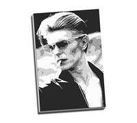 David Bowie Pop Art Black And White Canvas Print Wall Art Picture Canvas Prints Large A1 30 X 20 Inches (76.2Cm X 50.8Cm)