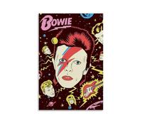 David Bowie Poster Room Decor Artistic Poster for Room Aesthetic Canvas Wall Art Bedroom Decor 12x18inch(30x45cm) Unframe-style
