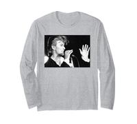 David Bowie Press Photo Glass Spider Tour 1987 Long Sleeve T-Shirt
