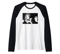 David Bowie Press Photo Glass Spider Tour 1987 Raglan Baseball Tee