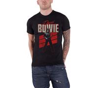 David Bowie Red Sax Retro T Shirt - XL