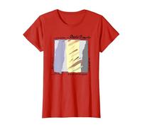 David Bowie - Scary Monsters Abstract T-Shirt, Women, Red, Small