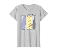 David Bowie - Scary Monsters Abstract T-Shirt, Women, Silver Grey, XX-Large
