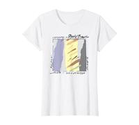 David Bowie - Scary Monsters Abstract T-Shirt, Women, White, 3X-Large