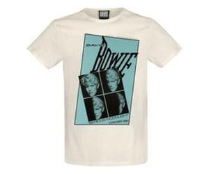 David Bowie - - Serious Moonlight Quad Amplified Large Vintage White - P2222z