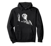David Bowie Serious Moonlight Tour Live By Virginia Turbett Pullover Hoodie
