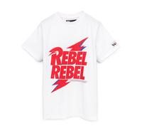 David Bowie Short Sleeved T-Shirt | White | Official Merch | Size: 11-12 Years David Bowie White 11-12 Years