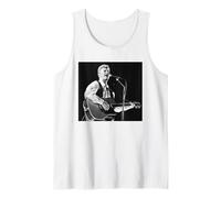 David Bowie Singing Sound and Vision Tour Live 1990 Tank Top