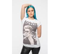 David Bowie Smoking portrait Skinny Fit T Shirt - L