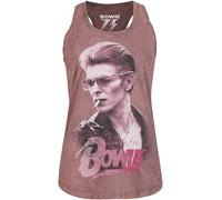 David Bowie Smoking Top coral XL