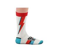David Bowie Socks - Let’s Dance, Aladdin Sane, Blackstar, Official Pack - Gifts for Music Lovers, Cotton Socks, 2 Sizes, 4-7 and 7½-11½
