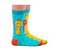 David Bowie Socks - Let’s Dance, Aladdin Sane, Blackstar, Official Pack, Lightning Yellow, Lightning Pack - Gifts for Music Lovers, Cotton Socks, 2 Sizes, 4-7 and 7½-11½
