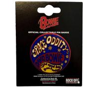 David Bowie Space Oddity Pin Badge in Blue David Bowie Blue