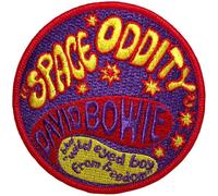 David Bowie Space Oddity Woven Patch One Size