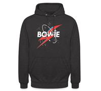 David Bowie Starry Sky With Lightning Unisex Hoodie