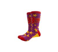 David Bowie Stars Infill Socks in Purple | Size: 7-11 David Bowie Purple 7-11