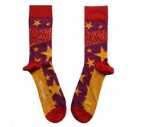 DAVID BOWIE Stars Infill Womens Ankle Socks One Size