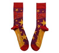 David Bowie Stars Infill Womens Ankle Socks One Size