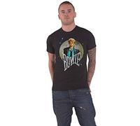 David Bowie T Shirt Lets Dance Circle Scream Distressed Official Mens Black XL