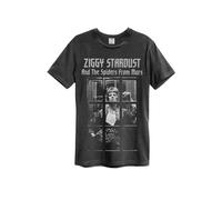David Bowie T Shirt Rise And Fall new Official Amplified Unisex Charcoal