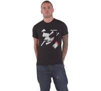 David Bowie T Shirt X Smoking portrait Red new Official Mens Black