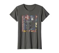 David Bowie - The Glass Spider Tour T-Shirt, Women, Asphalt Grey, Large