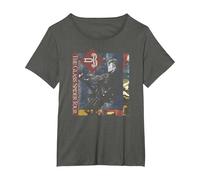 David Bowie - The Glass Spider Tour T-Shirt, Women's Plus, Asphalt Grey, 1X