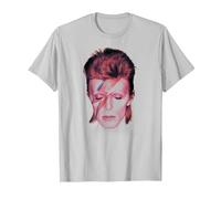 David Bowie - The Prettiest Star T-Shirt, Men, Silver Grey, Medium