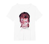 David Bowie - The Prettiest Star T-Shirt, Women's Plus, White, 5X