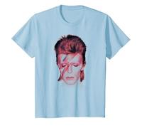 David Bowie - The Prettiest Star T-Shirt, Youth, Baby Blue, 4T