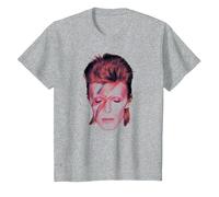 David Bowie - The Prettiest Star T-Shirt, Youth, Heather Grey, 4T