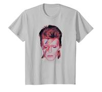 David Bowie - The Prettiest Star T-Shirt, Youth, Silver Grey, 3T