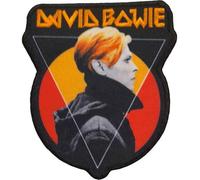 David Bowie Triangle Patch (One Size) (Black/Yellow/Red)