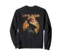 David Bowie - Triangle Sweatshirt, Adult Unisex, Black, Medium