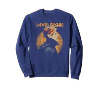 David Bowie - Triangle Sweatshirt, Adult Unisex, Navy Blue, Large