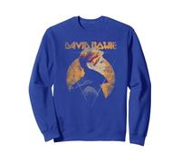 David Bowie - Triangle Sweatshirt, Adult Unisex, Royal Blue, Medium