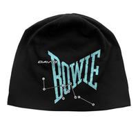 David Bowie Unisex Adult Let´s Dance Beanie (One Size) (Black/Blue)