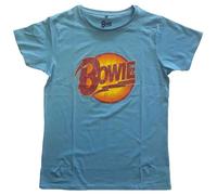 David Bowie Vintage Diamond Dogs T Shirt M Blue