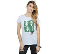 David Bowie Women's 1983 Concert Poster Cotton T-Shirt in Grey | Size: Small David Bowie Grey S