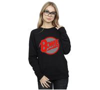 David Bowie Women's Diamond Dogs Sweatshirt in Black | Size: Large David Bowie Black L