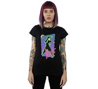 David Bowie Women's Moonlight Dance T-Shirt Black Small