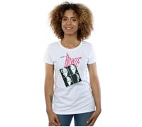 David Bowie Women's Serious Moonlight Tour 83 T-Shirt White Medium