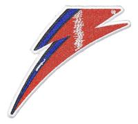 David Bowie Woven Flash Patch (One Size) (Red/Blue/White)